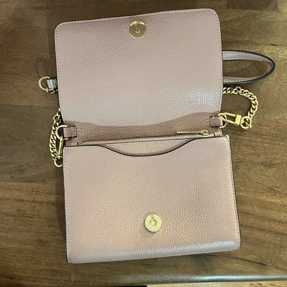 Tory Burch Blush Crossbody Bag with Gold Accents - Picture 2 of 13